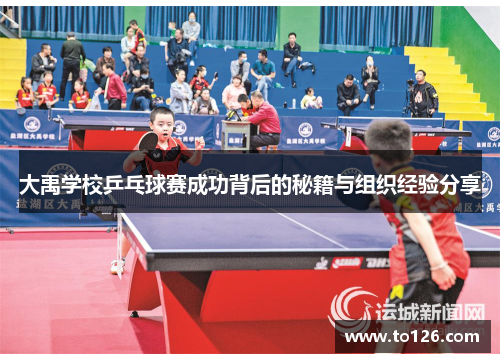 大禹学校乒乓球赛成功背后的秘籍与组织经验分享